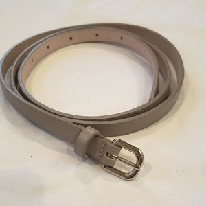 Taupe Thin Belt